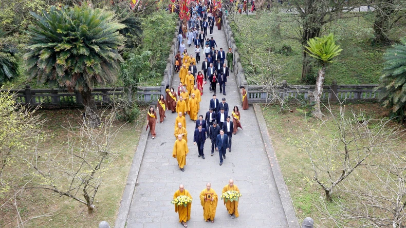Lễ hội Xuân Bái Đính được rất nhiều Phật Tử mong đợi